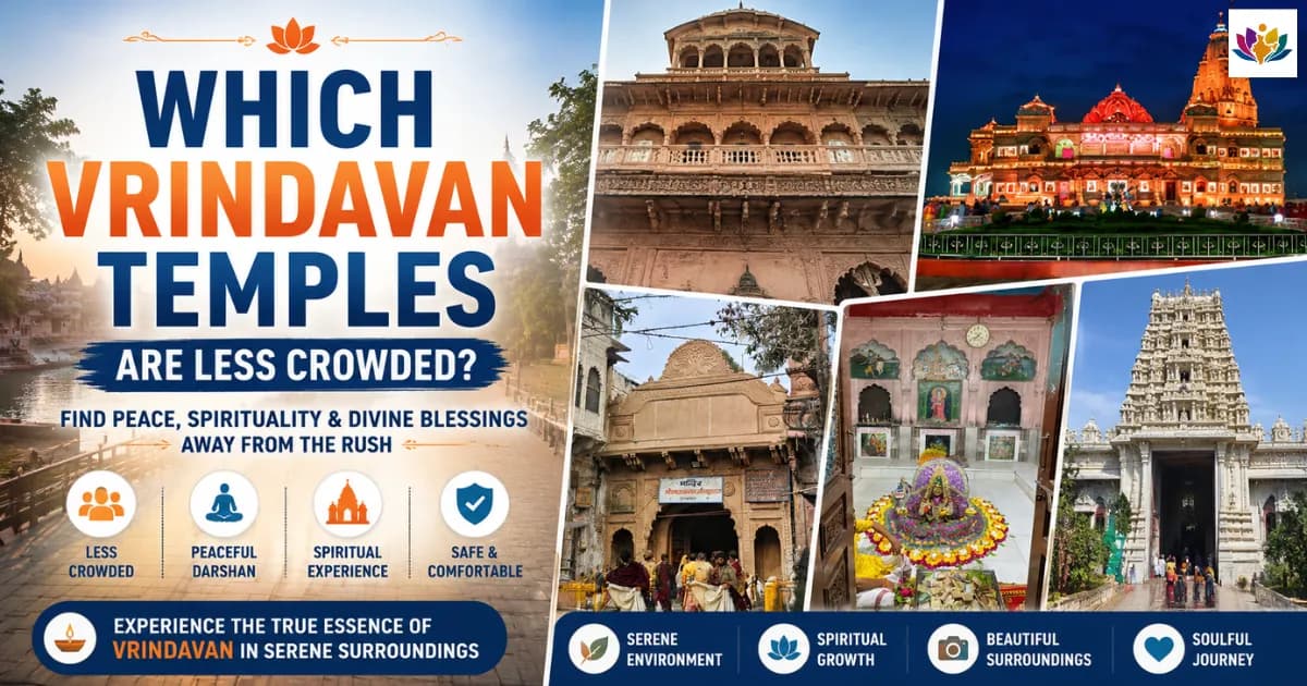 Vrindavan Temples: Less Crowded & Peaceful Darshan Guide