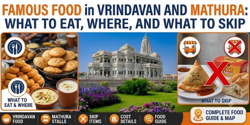 Famous Food in Vrindavan and Mathura: What to Eat, Where, and What to Skip