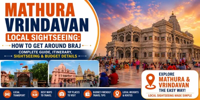 Mathura Vrindavan Local Sightseeing: How to Get Around Braj