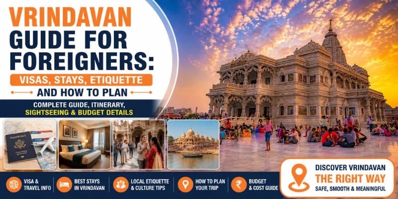 Vrindavan Guide for Foreigners: Visas, Stays, Etiquette and How to Plan