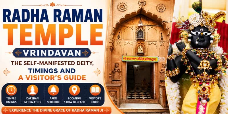 Radha Raman Temple, Vrindavan: The Self-Manifested Deity, Timings and a Visitor's Guide