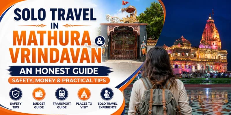 Solo Travel in Mathura and Vrindavan: An Honest Safety, Money and Practical Guide