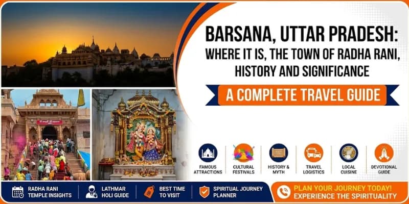 Barsana, Uttar Pradesh: Where It Is, the Town of Radha Rani, History and Significance