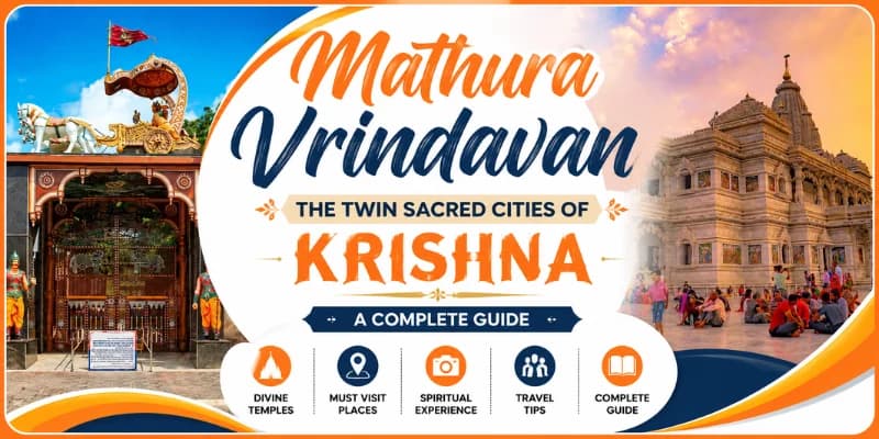 Mathura Vrindavan: The Twin Sacred Cities of Krishna, a Complete Guide