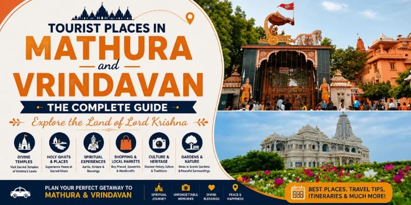 Tourist Places in Mathura and Vrindavan