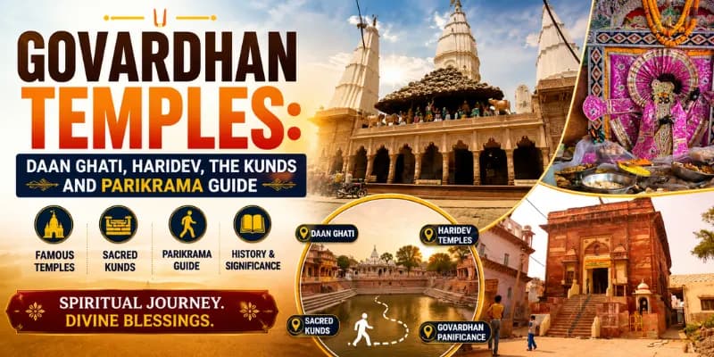 Govardhan Temples: Daan Ghati, Haridev, the Kunds and Parikrama Guide