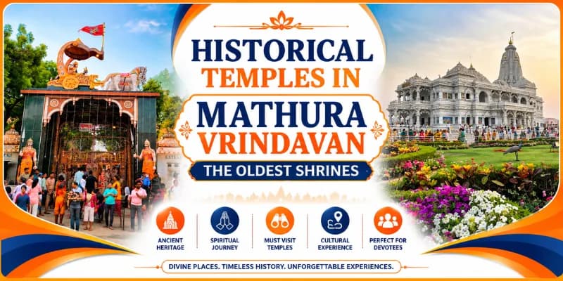 Historical Temples in Mathura Vrindavan