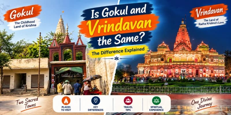 Is Gokul and Vrindavan the Same