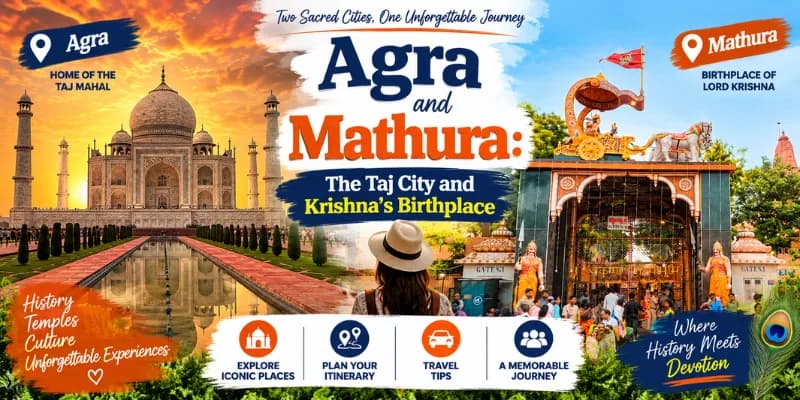 Agra and Mathura