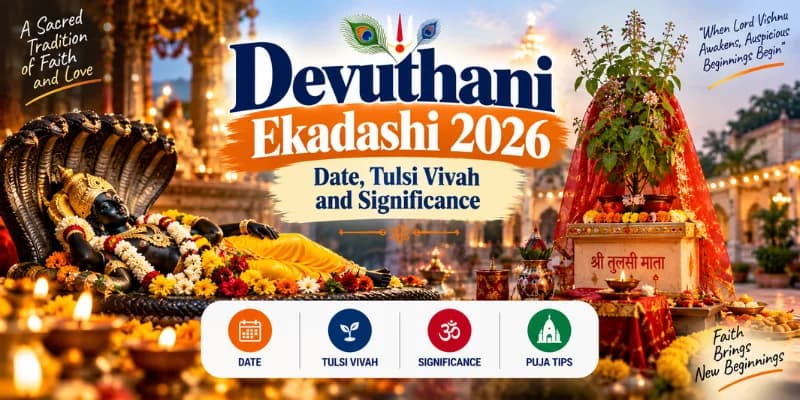 Devuthani Ekadashi 2026: Date, Tulsi Vivah and Significance