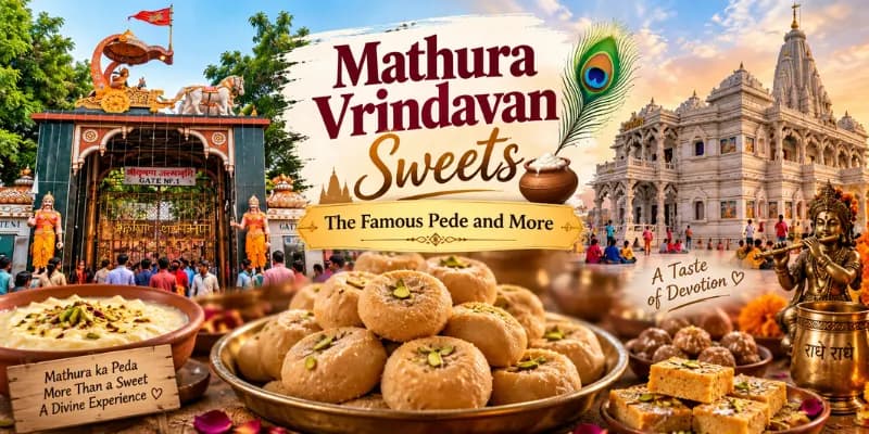 Mathura Vrindavan Sweets: The Famous Pede and More