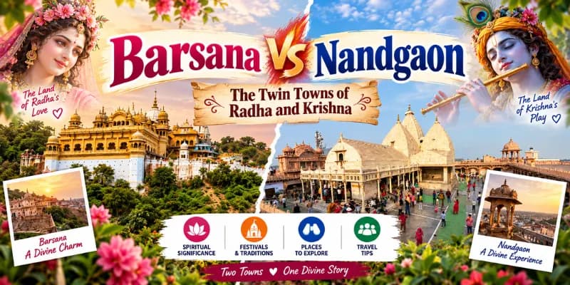 Barsana vs Nandgaon