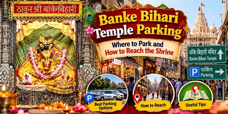 Banke Bihari Temple Parking: Where to Park and How to Reach the Shrine