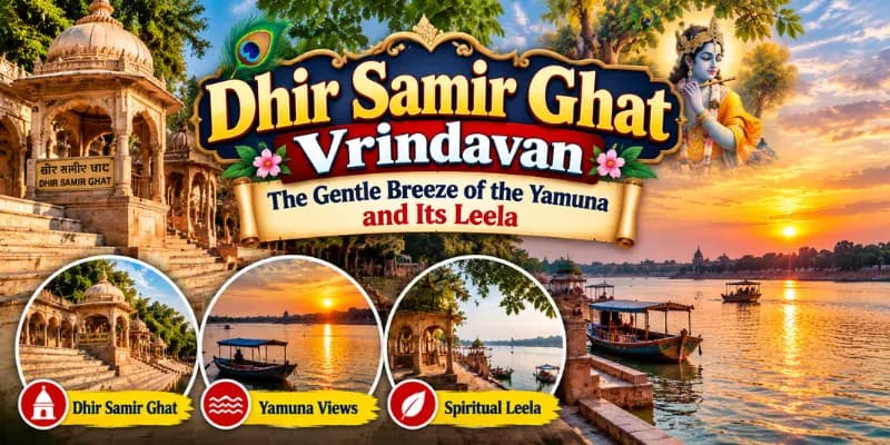 Dhir Samir Ghat, Vrindavan: The Gentle Breeze of the Yamuna and Its Leela