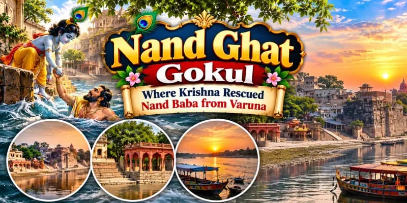 Nand Ghat, Gokul: Where Krishna Rescued Nand Baba from Varuna