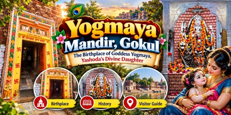 Yogmaya Mandir, Gokul: The Birthplace of Goddess Yogmaya, Yashoda's Divine Daughter