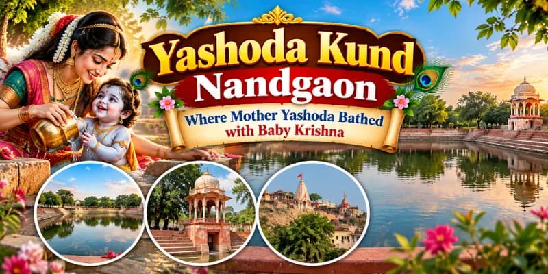 Yashoda Kund, Nandgaon: Where Mother Yashoda Bathed with Baby Krishna