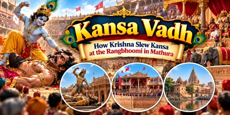 Kansa Vadh: How Krishna Slew Kansa at the Rangbhoomi in Mathura