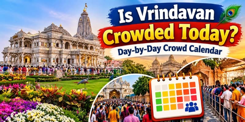 Is Vrindavan Crowded Today