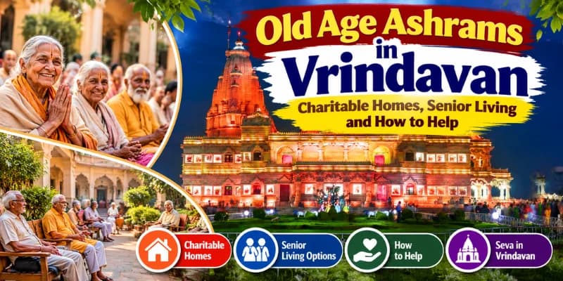 Old Age Ashrams in Vrindavan: Charitable Homes, Senior Living and How to Help