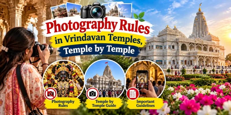 Photography Rules in Vrindavan Temples