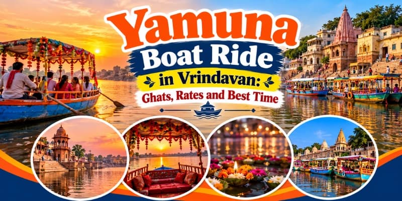 Yamuna Boat Ride in Vrindavan: Ghats, Rates and Best Time