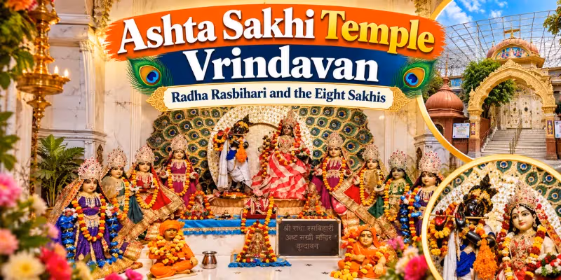 Ashta Sakhi Temple Vrindavan: Radha Rasbihari and the Eight Sakhis