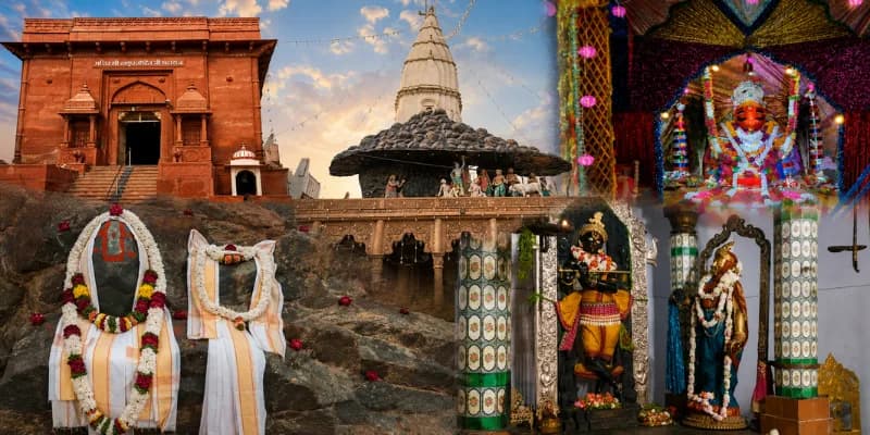 Govardhan's Temples & Mukharvind Shrines