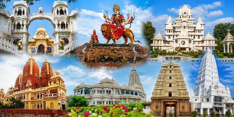 Modern Temples & Attractions of Vrindavan