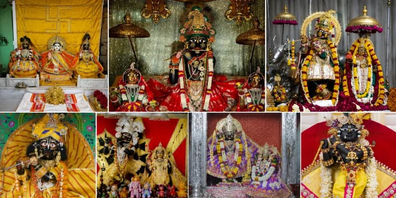 Seven Goswami Temples of Vrindavan
